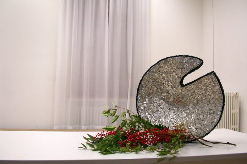 Forma plastica, omaggio a Luigi Pellegrin della Scuola di Mosaico di Spilimbergo - artista Giulio Candussio